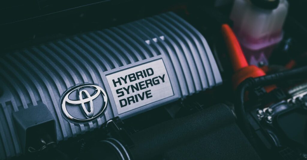 werking Toyota hybride systeem